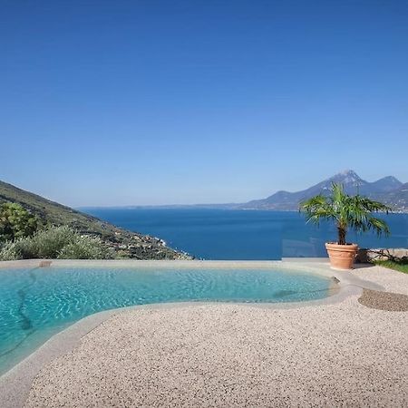 Villa Divina-Apt Armonia-Con Piscina E Vista Lago Castelletto Di Brenzone Ngoại thất bức ảnh